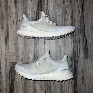 Adidas UltraBoost 3.0 J ‘Triple White’ - US Y 5